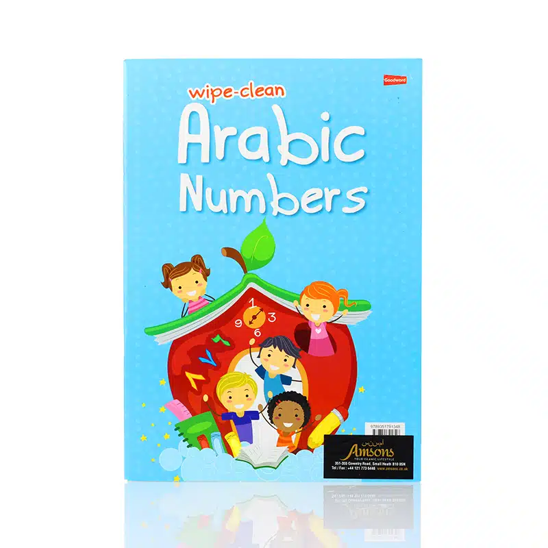 Learning Arabic Numbers Book for Kids
