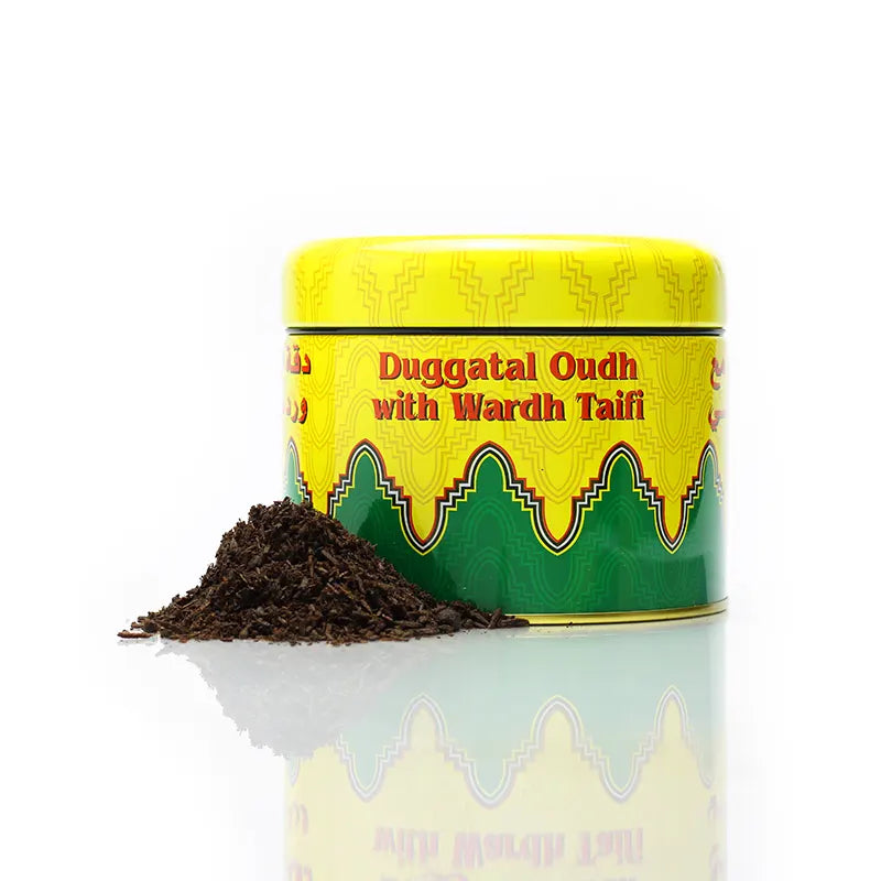 Duggat Al Oudh with Wardh Taifi Bakhoor Large