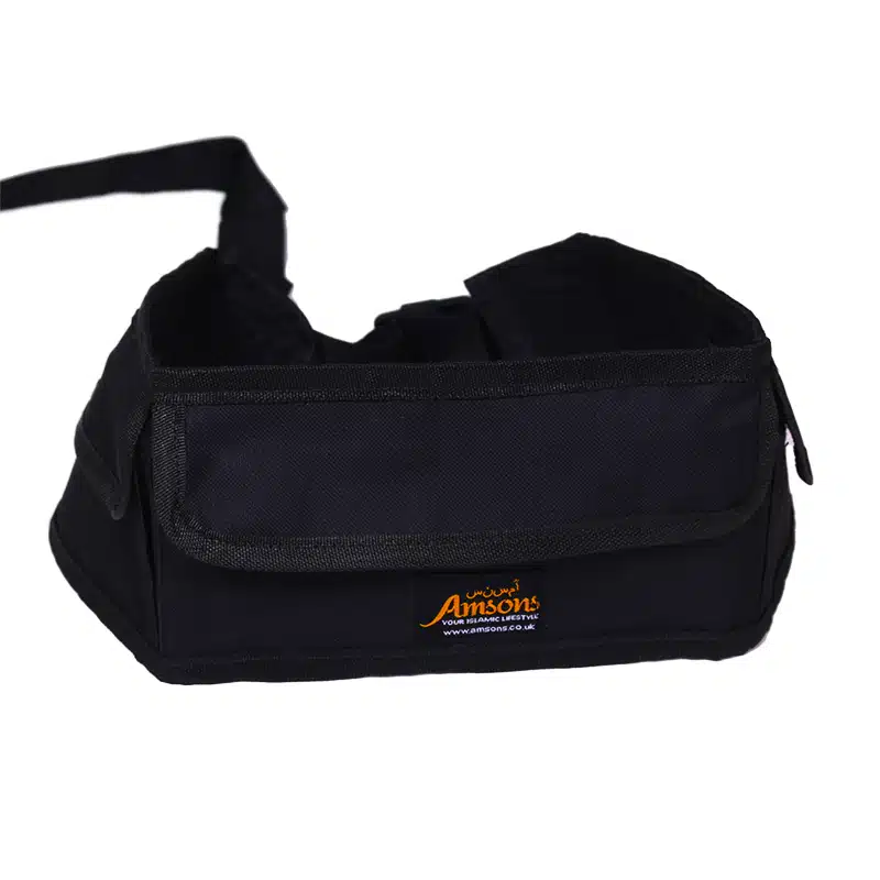 Hajj and Umrah Waist Bag Black