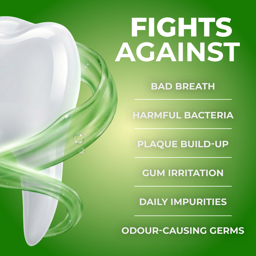 Non-Alcoholic Aloe Vera & Tea Tree Mouthwash