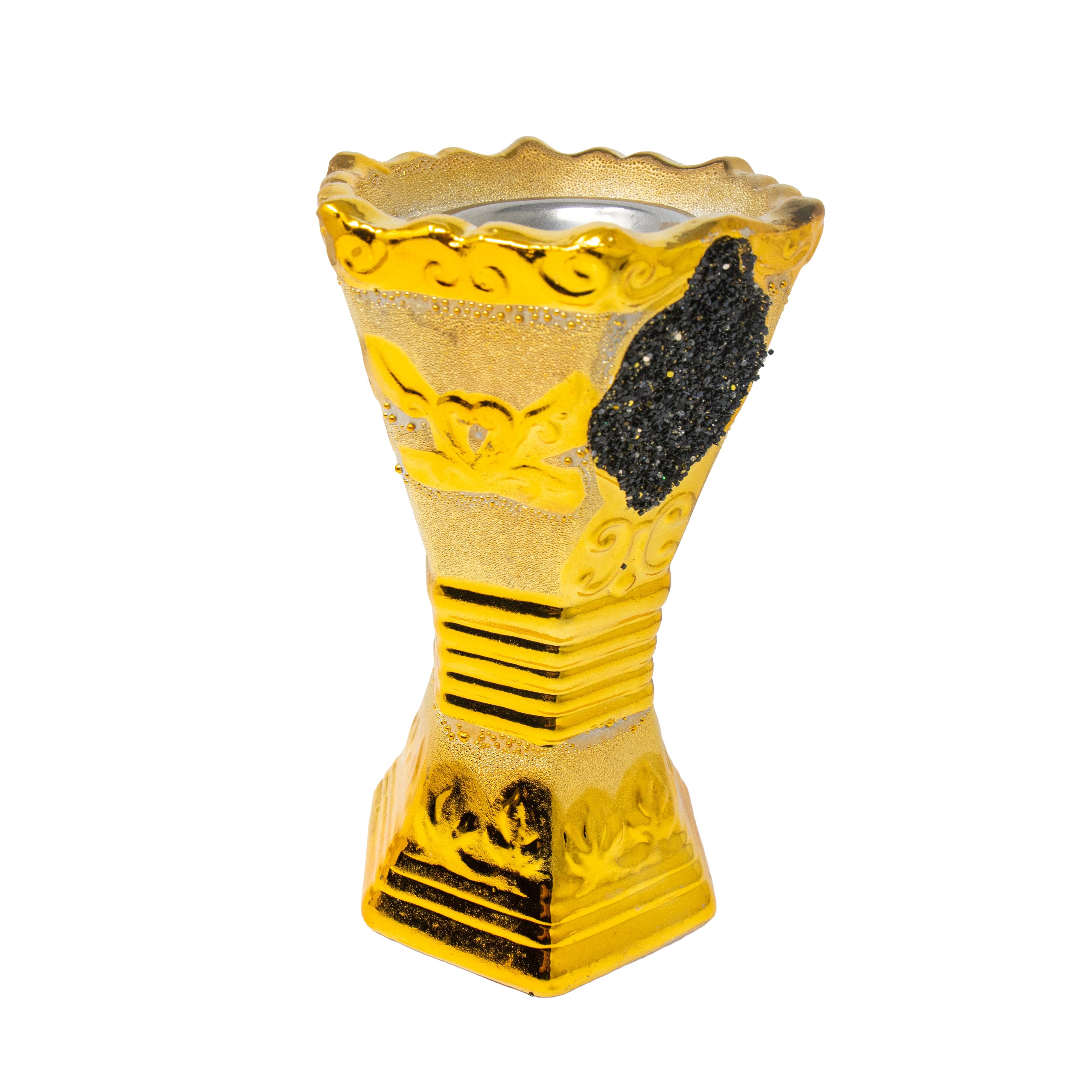 Gold Scallop Bakhoor Burner 631