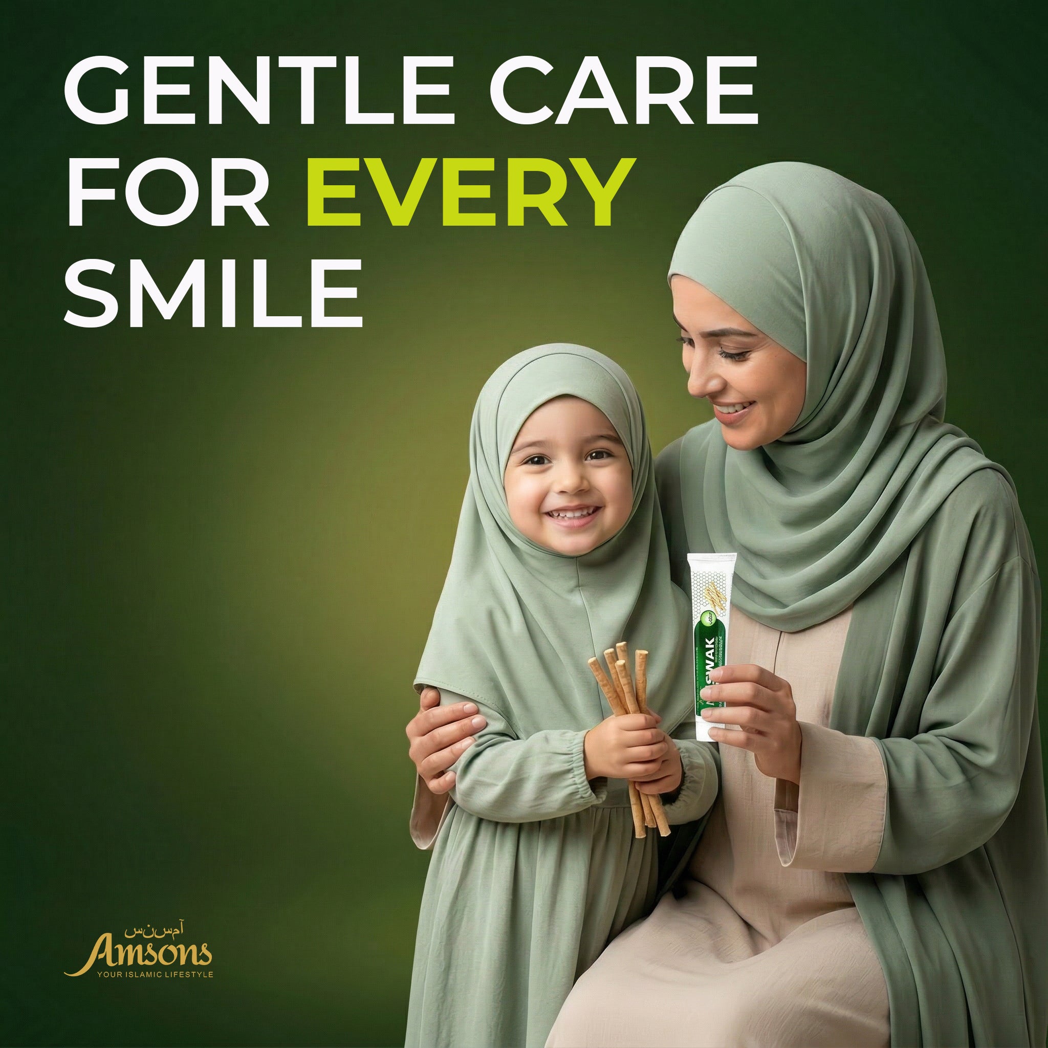 Non Fragrance Miswak Toothpaste