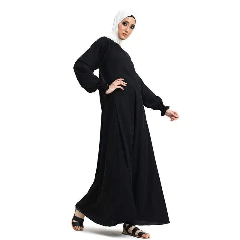 Women's Umbrella Black Abaya
