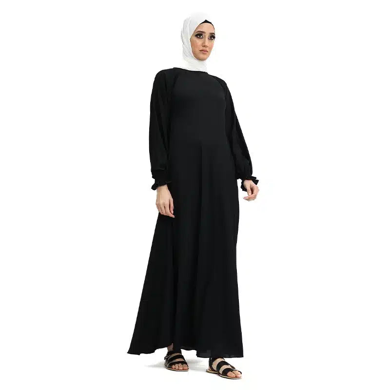 Women's Umbrella Black Abaya