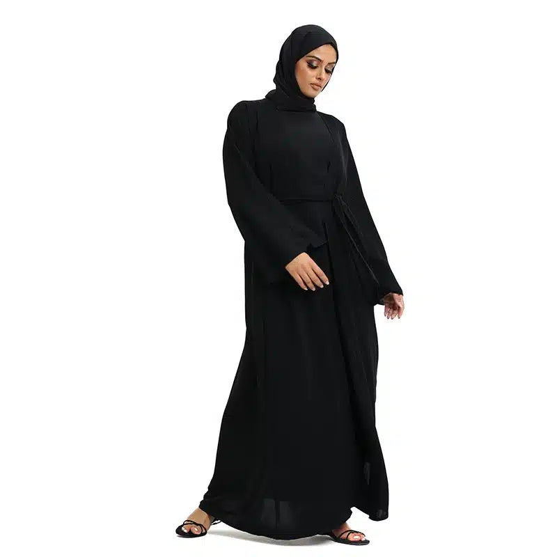 Naima Basic Black Kimono