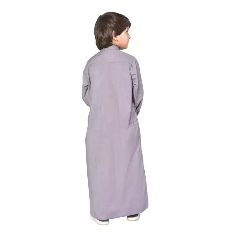 Kids Collared Mauve Thobe 959 01 image 2