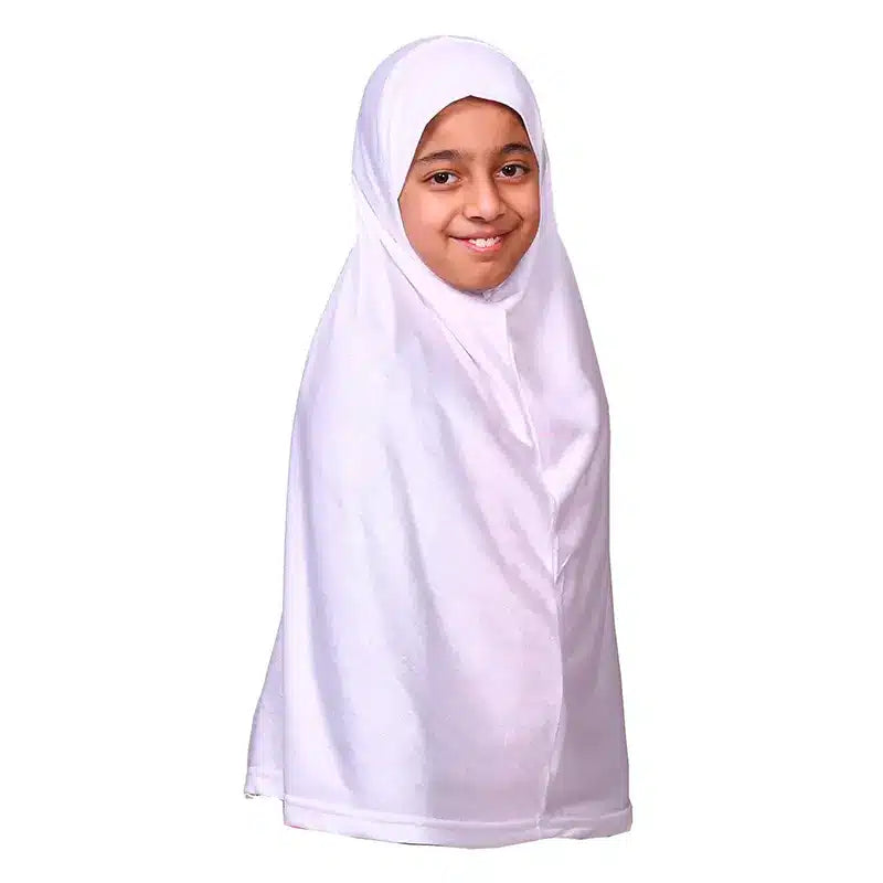 White Girls Hijab - XL/2XL/3XL