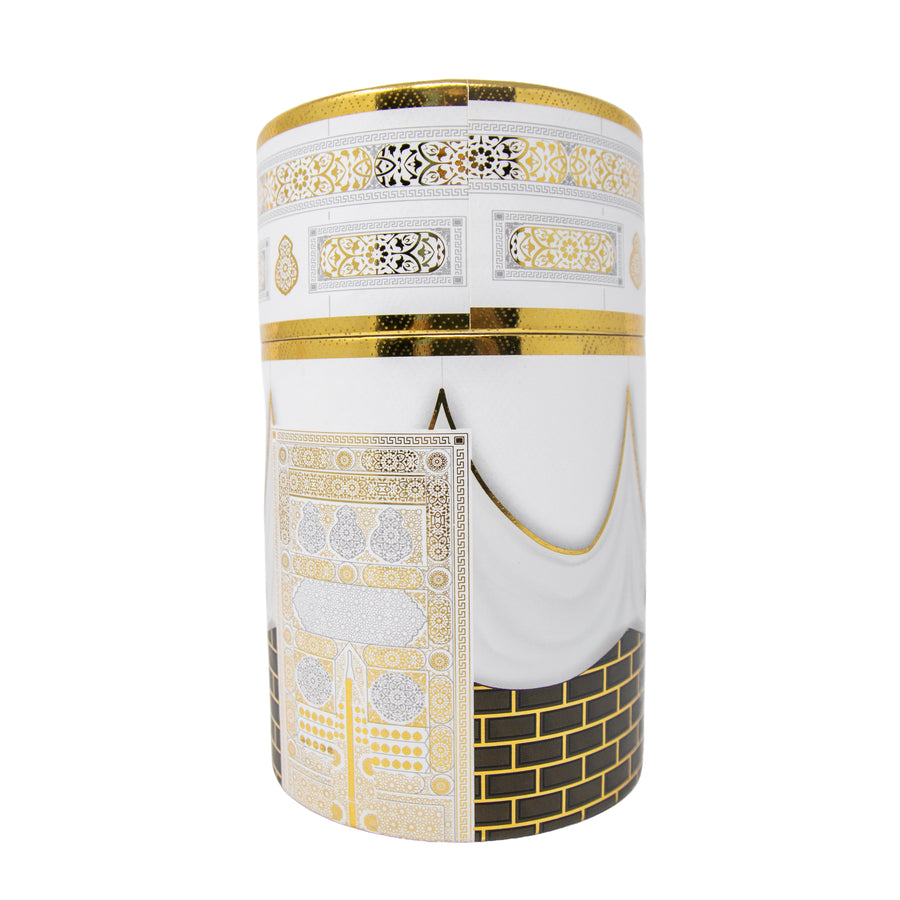 White Cylinder Kabah Prayer Set 1054
