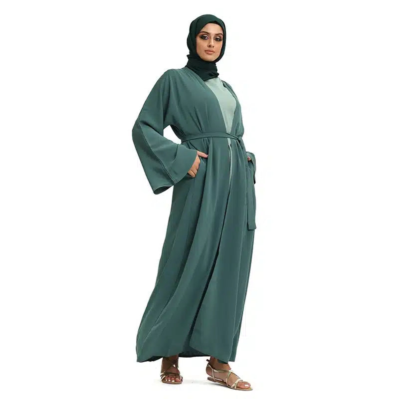 Naima Basic Light Teal Kimono