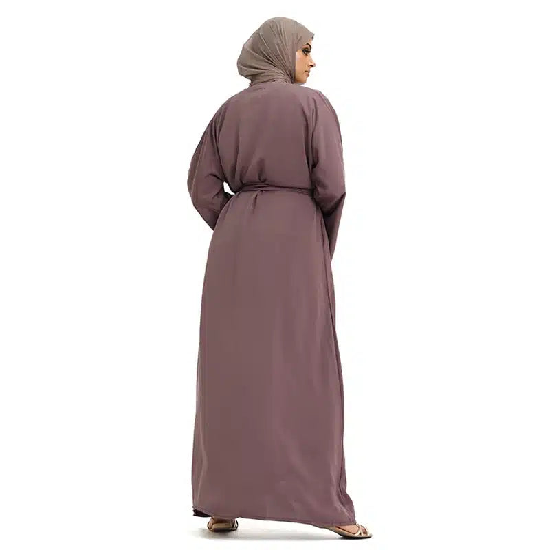 Naima Basic Mauve Kimono