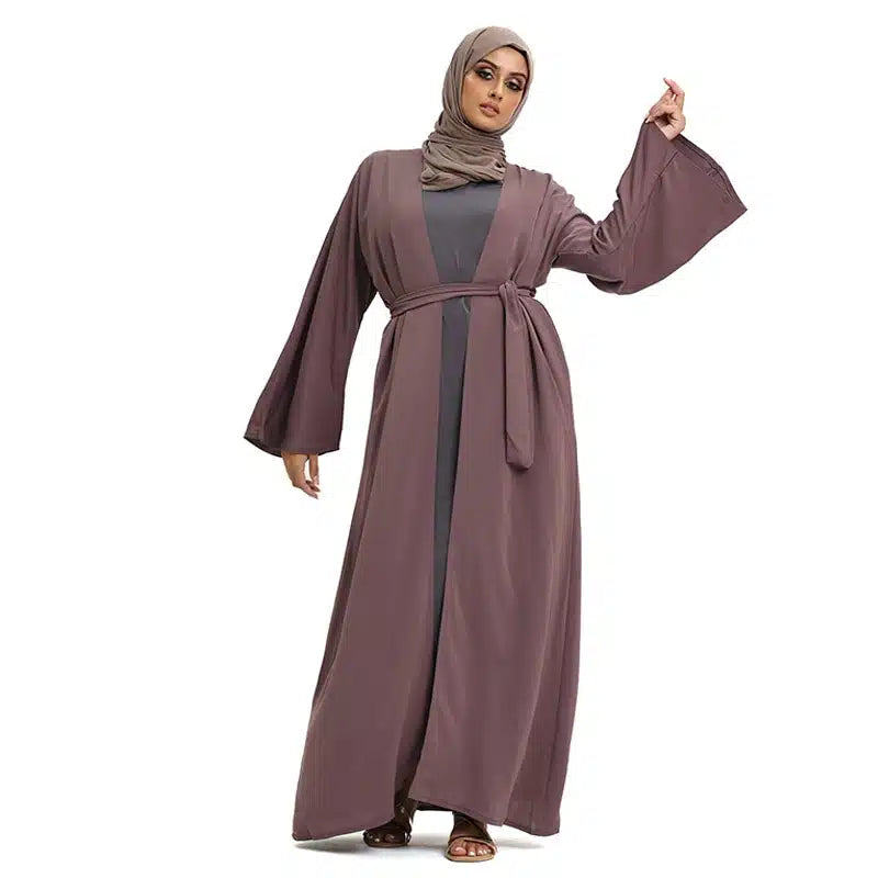 Naima Basic Mauve Kimono
