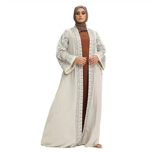 Iris Kimono Cream & Black