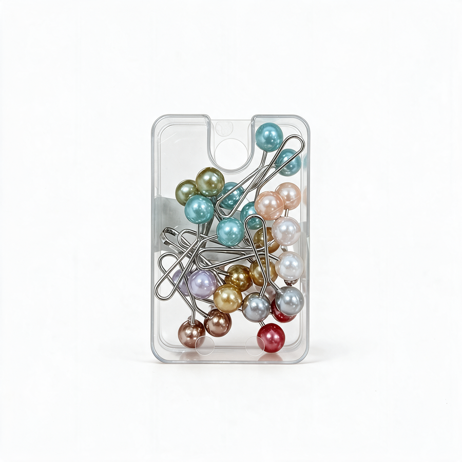 12 Pieces Hijab Clips Multicoloured