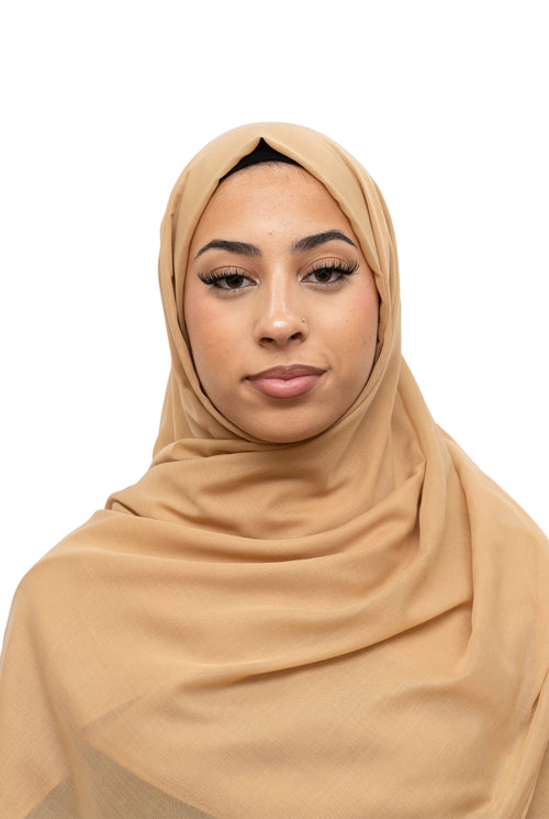Exclusive Cotton Hijab Gold Col 40