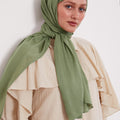 Modal Hijab Green Col 13