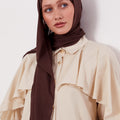 Modal Hijab Chocolate Brown Col 11