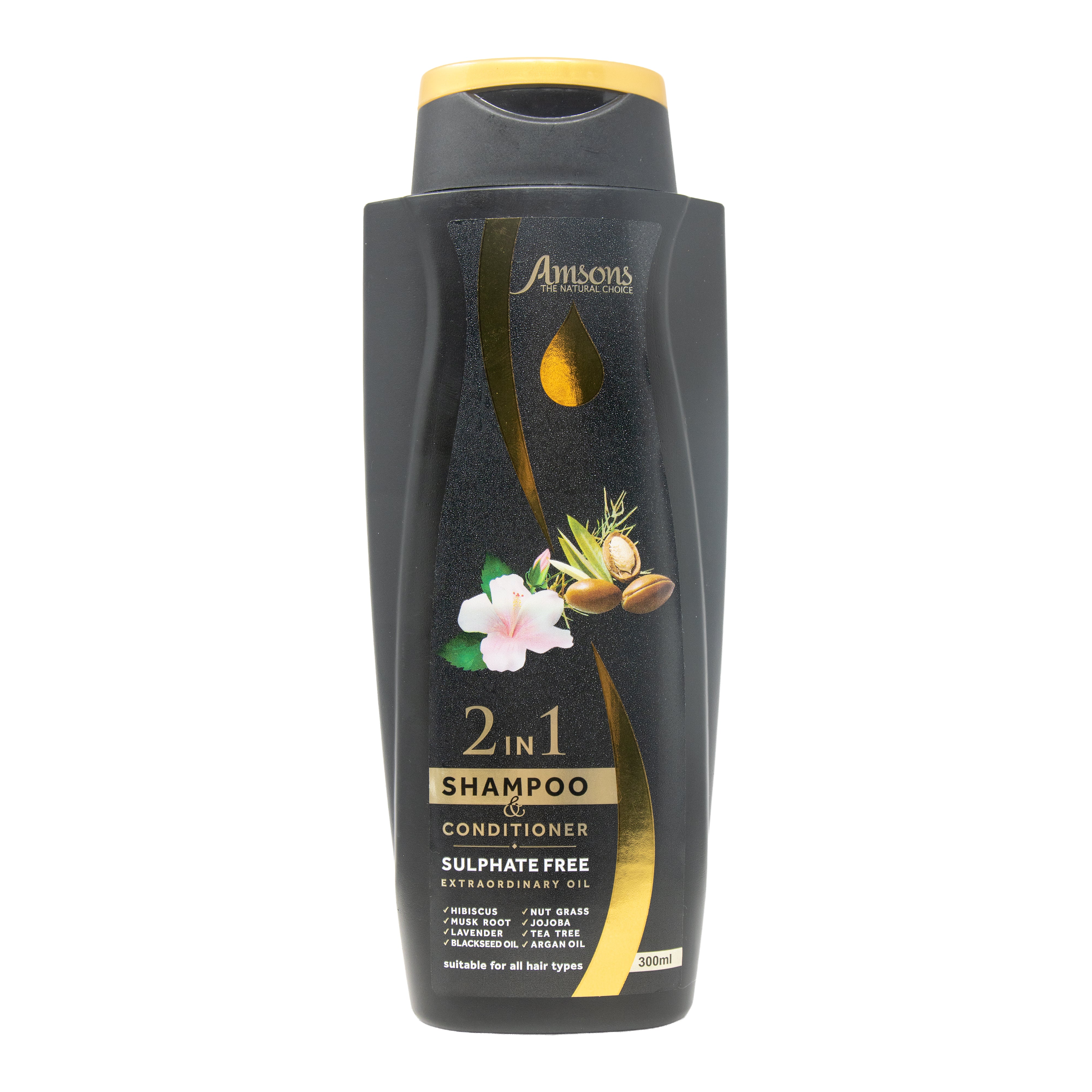 2 in 1 Shampoo & Conditioner Sulphate Free 300ml