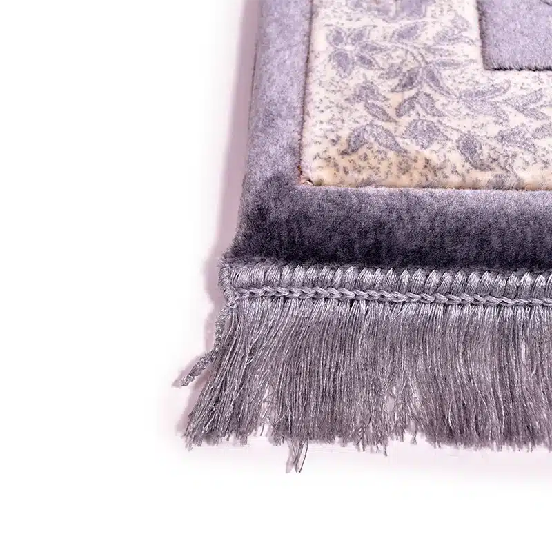 Memory Foam Padded Prayer Mat Grey And Beige