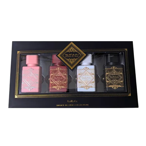 Lattafa Badee Al Oud Collection Eau de Parfum Gift Set – 4x25ml