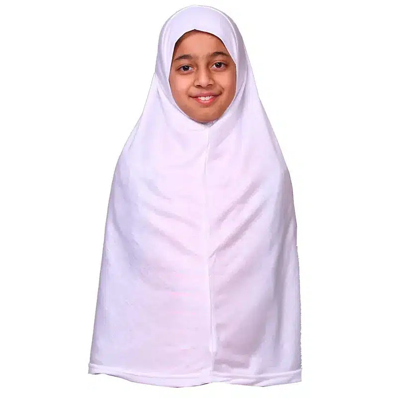 White Girls Hijab - XL/2XL/3XL