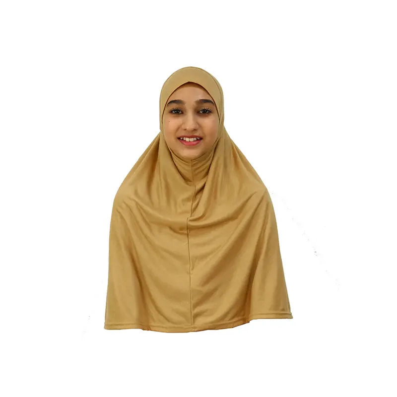 Gold Girls Hijab - Large Size