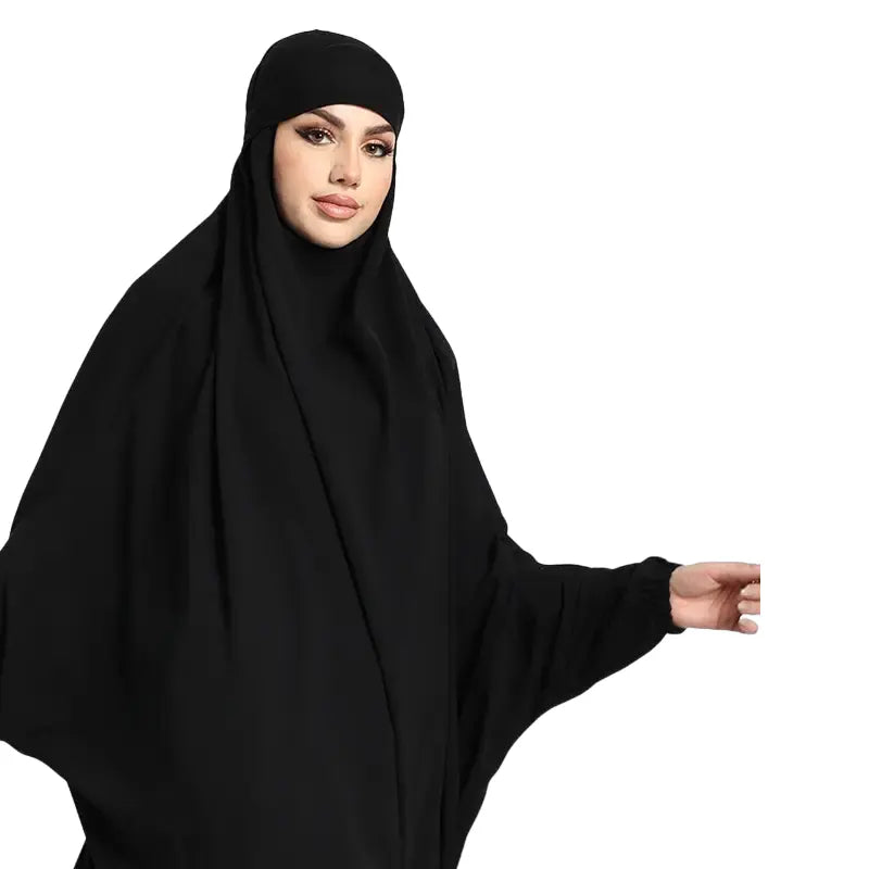 Two Piece Black Jilbab