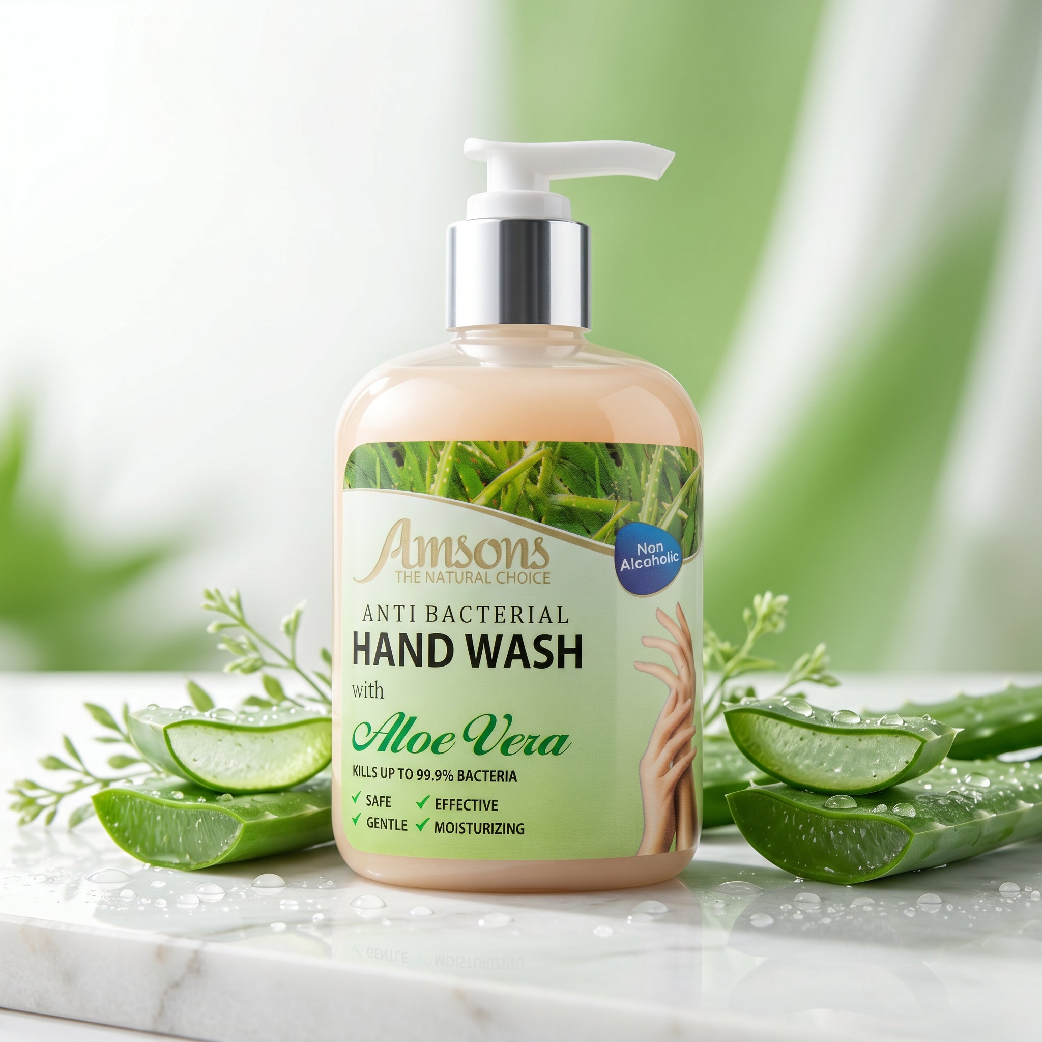 Anti-Bacterial Handwash with Aloe Vera 250ml
