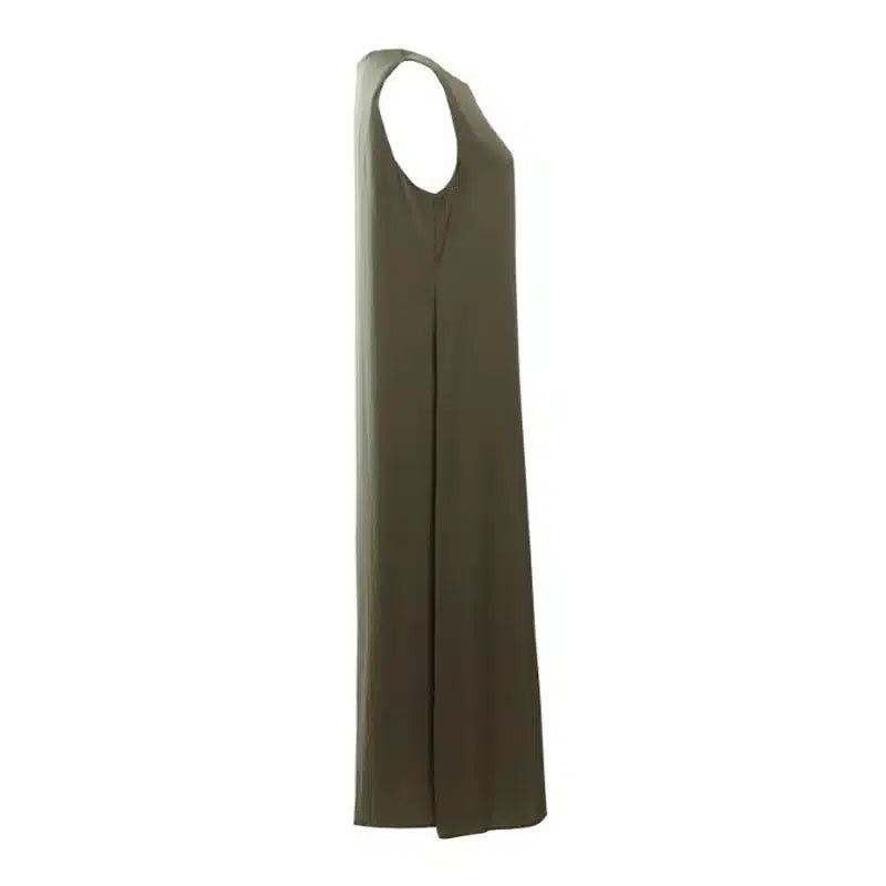 Olive Abaya Slip Dress