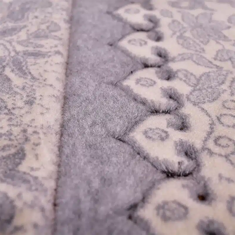 Memory Foam Padded Prayer Mat Grey And Beige