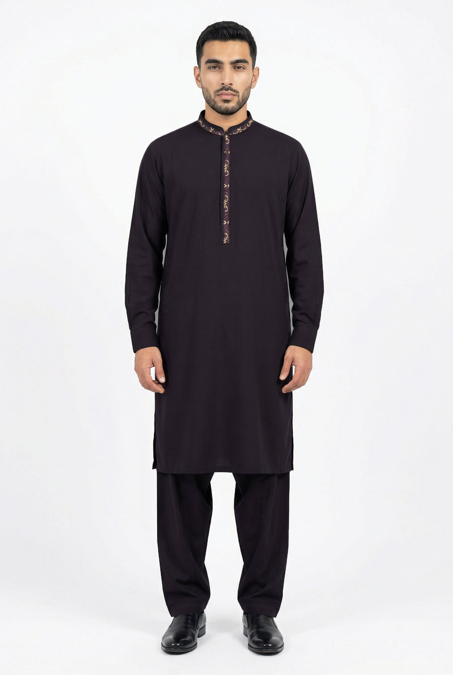 Shalwar Kameez Brown 303-1