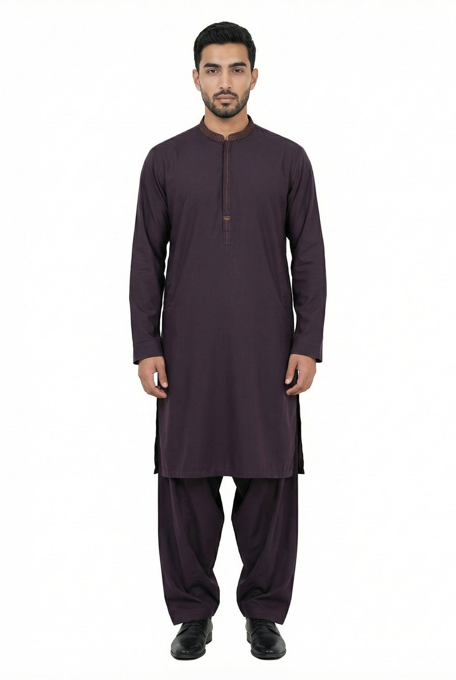 Shalwar Kameez Maroon 305-4