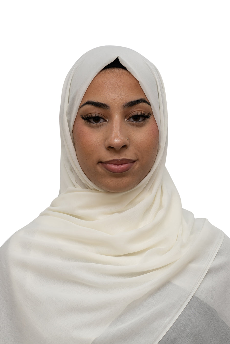 Exclusive Cotton Hijab Cream Col 2