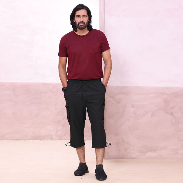 Mens 3/4 Cargo Shorts 971