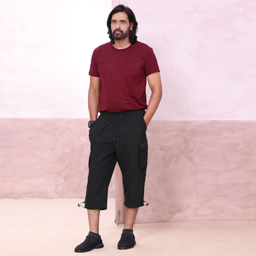 Mens 3/4 Cargo Shorts 971