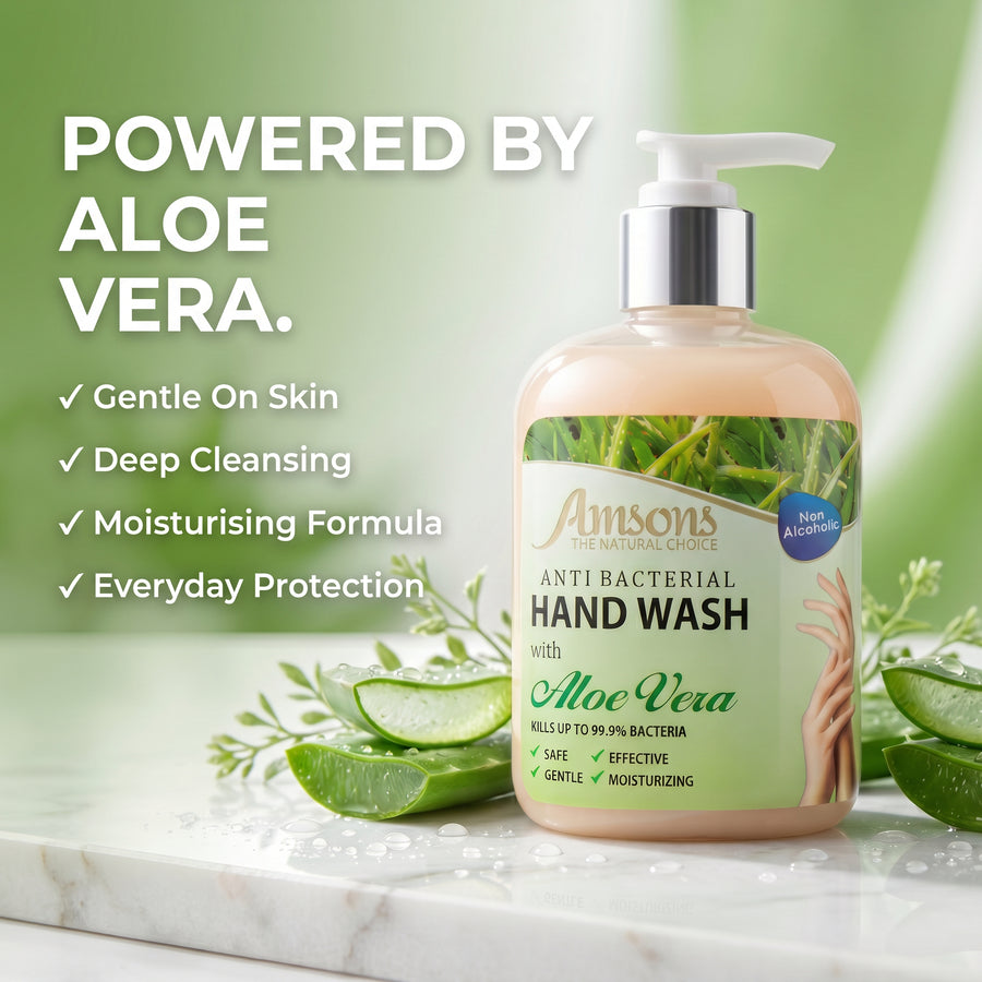 Anti-Bacterial Handwash with Aloe Vera 250ml