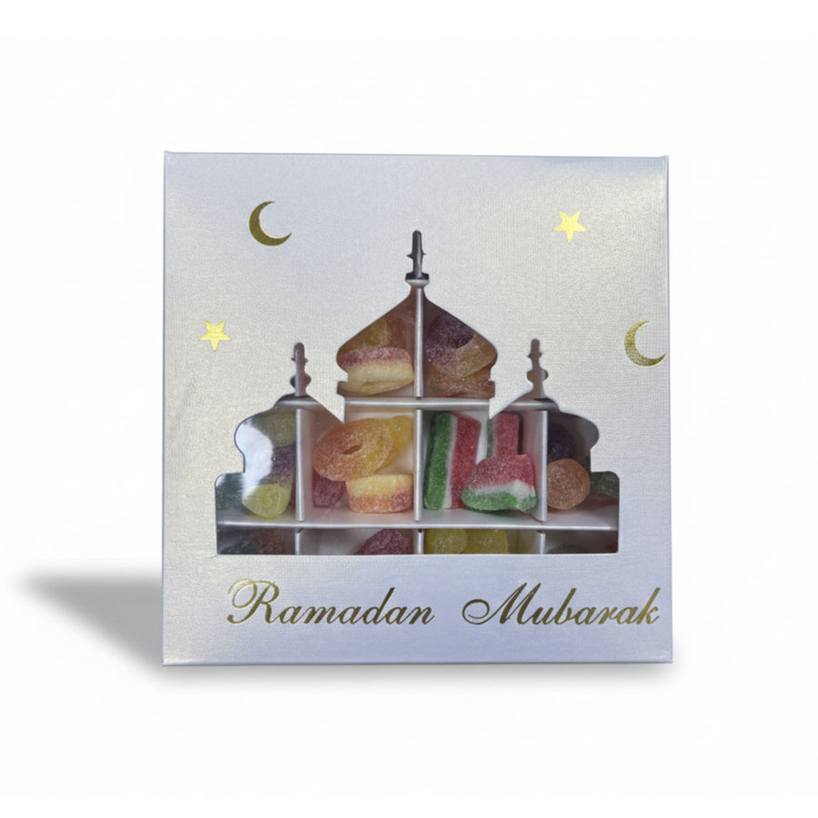 Ramadan Mubarak Sweets Silver and Gold