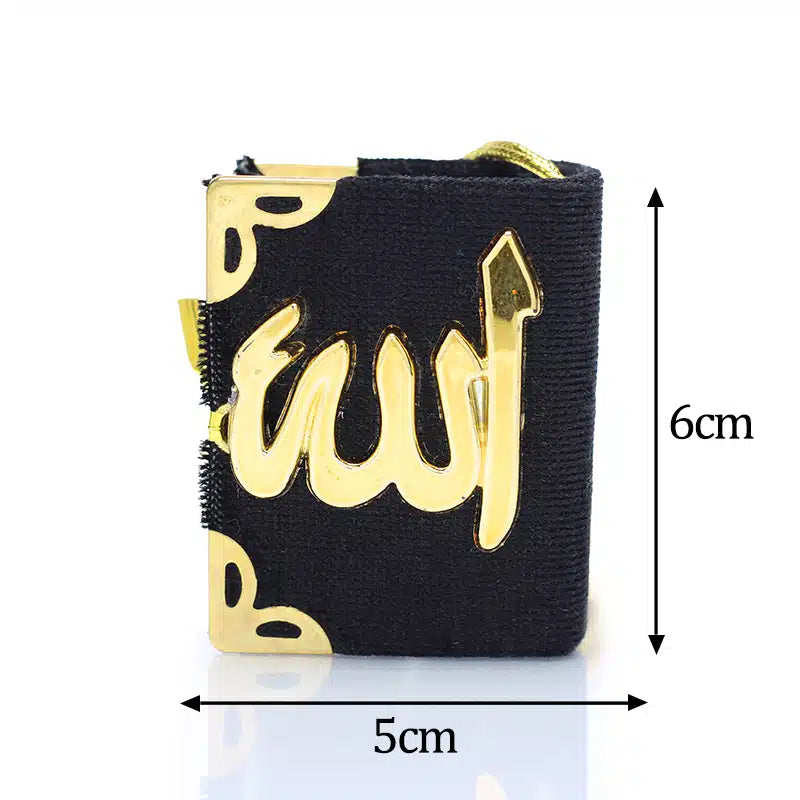 Quran Hanger Deep Pink With Gold Accent