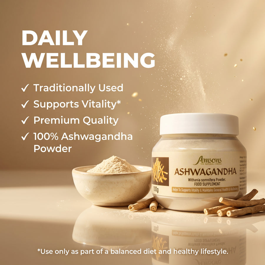 Ashwagandha Food Supplement Powder 100g