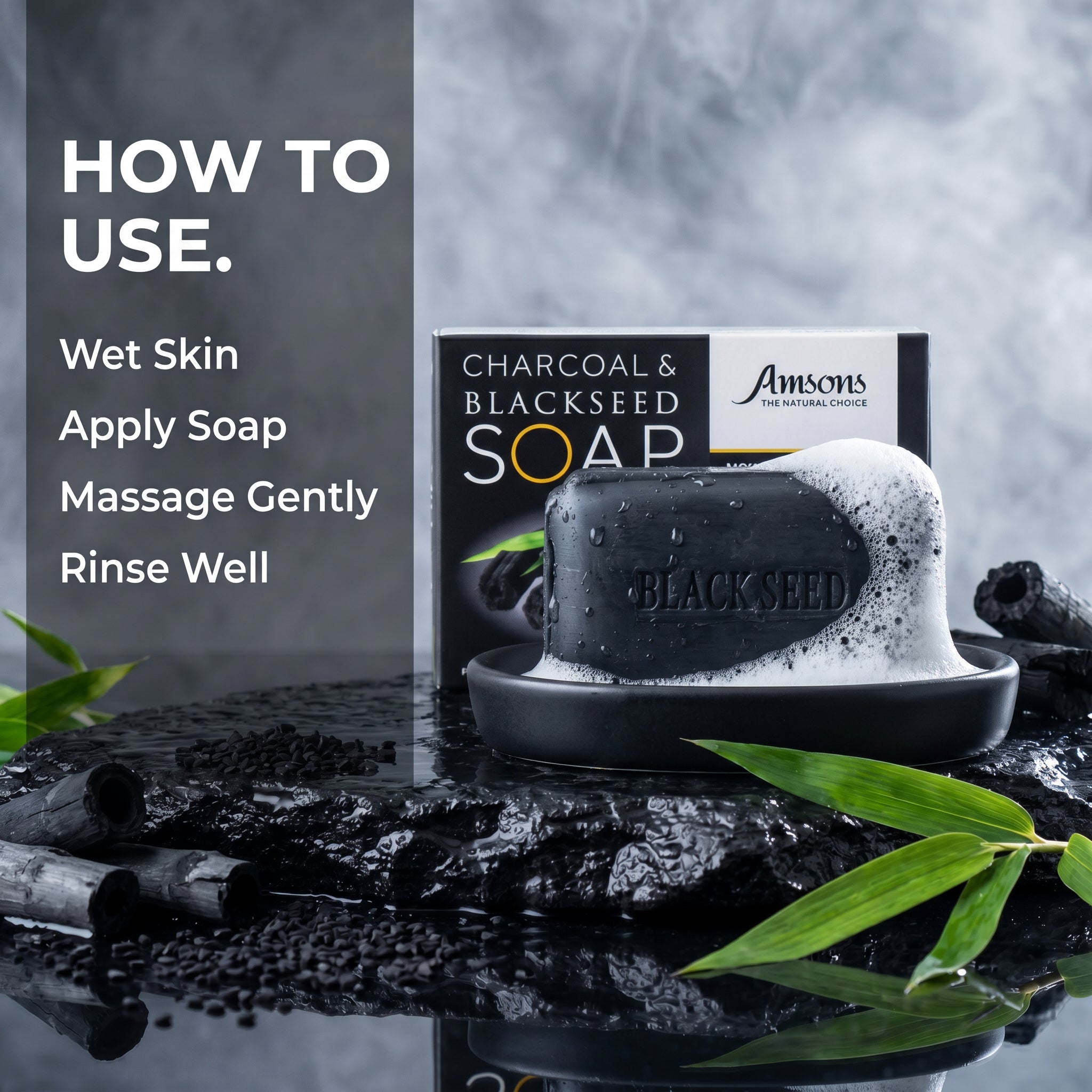 Charcoal & Blackseed Soap