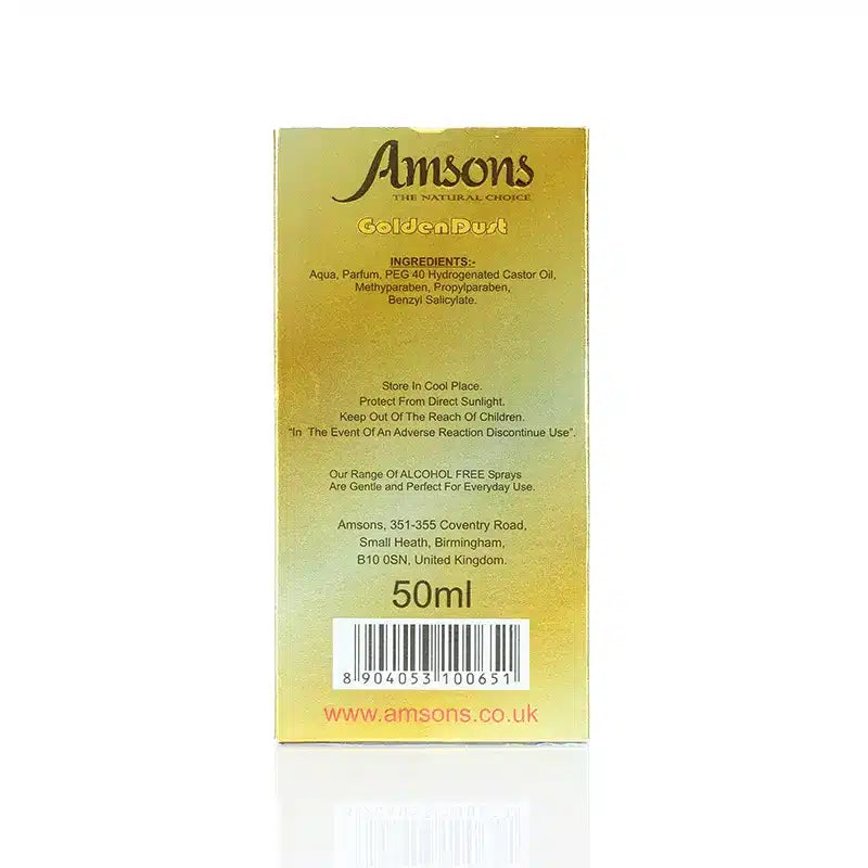 Golden Dust Perfume 50ml