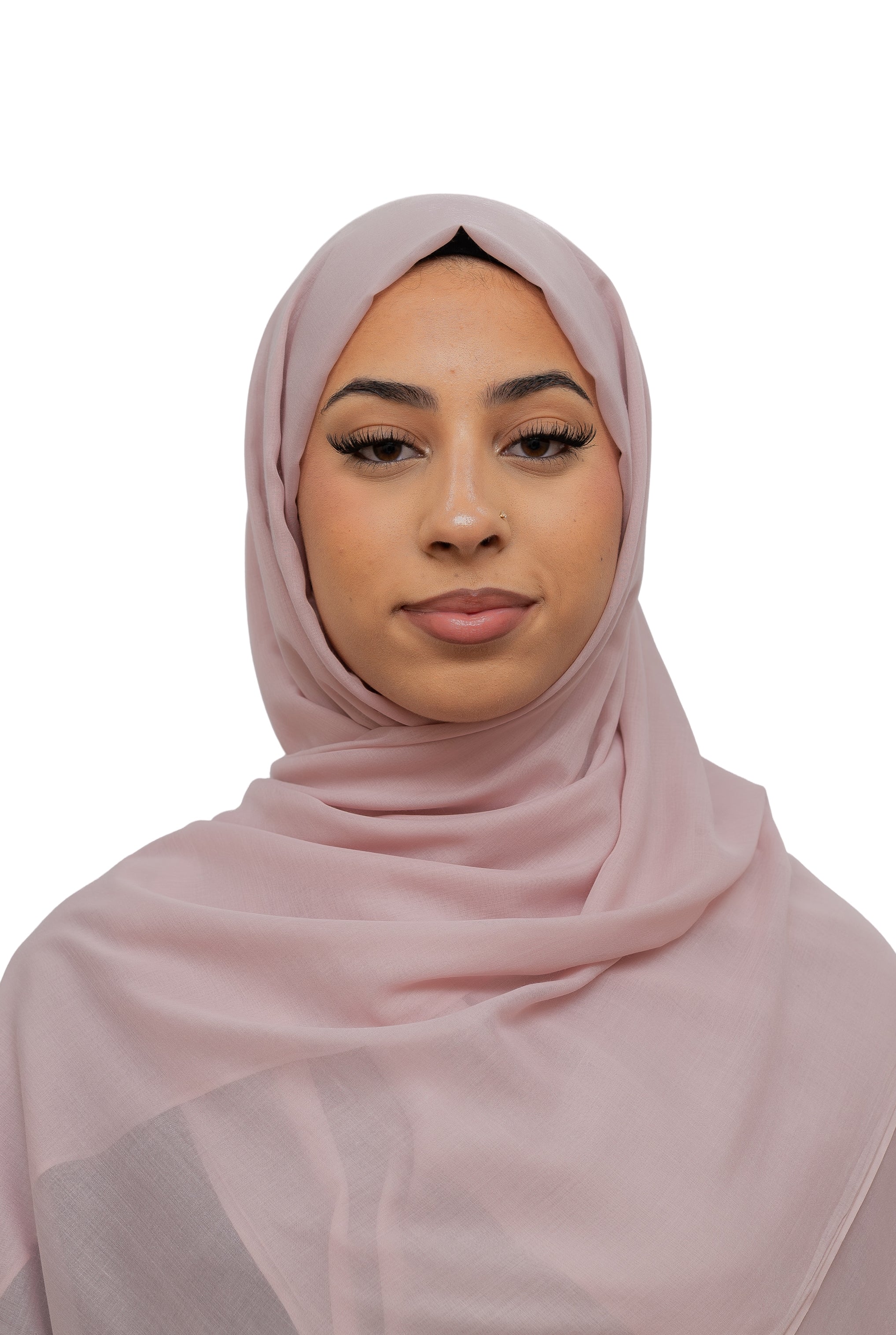 Exclusive Cotton Hijab Power Pink Col 14