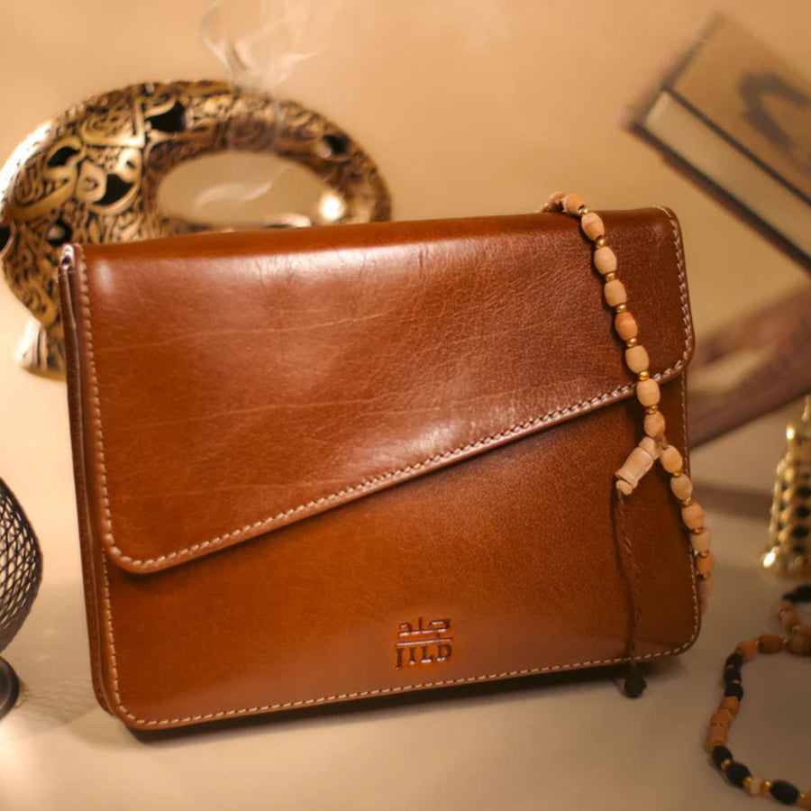 Himayah Kiswa Quran Sleeve Tan