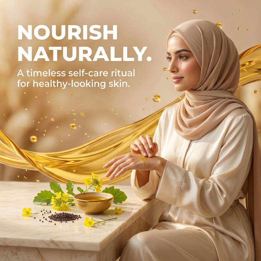 Cold Pressed Mustard Hair Oil