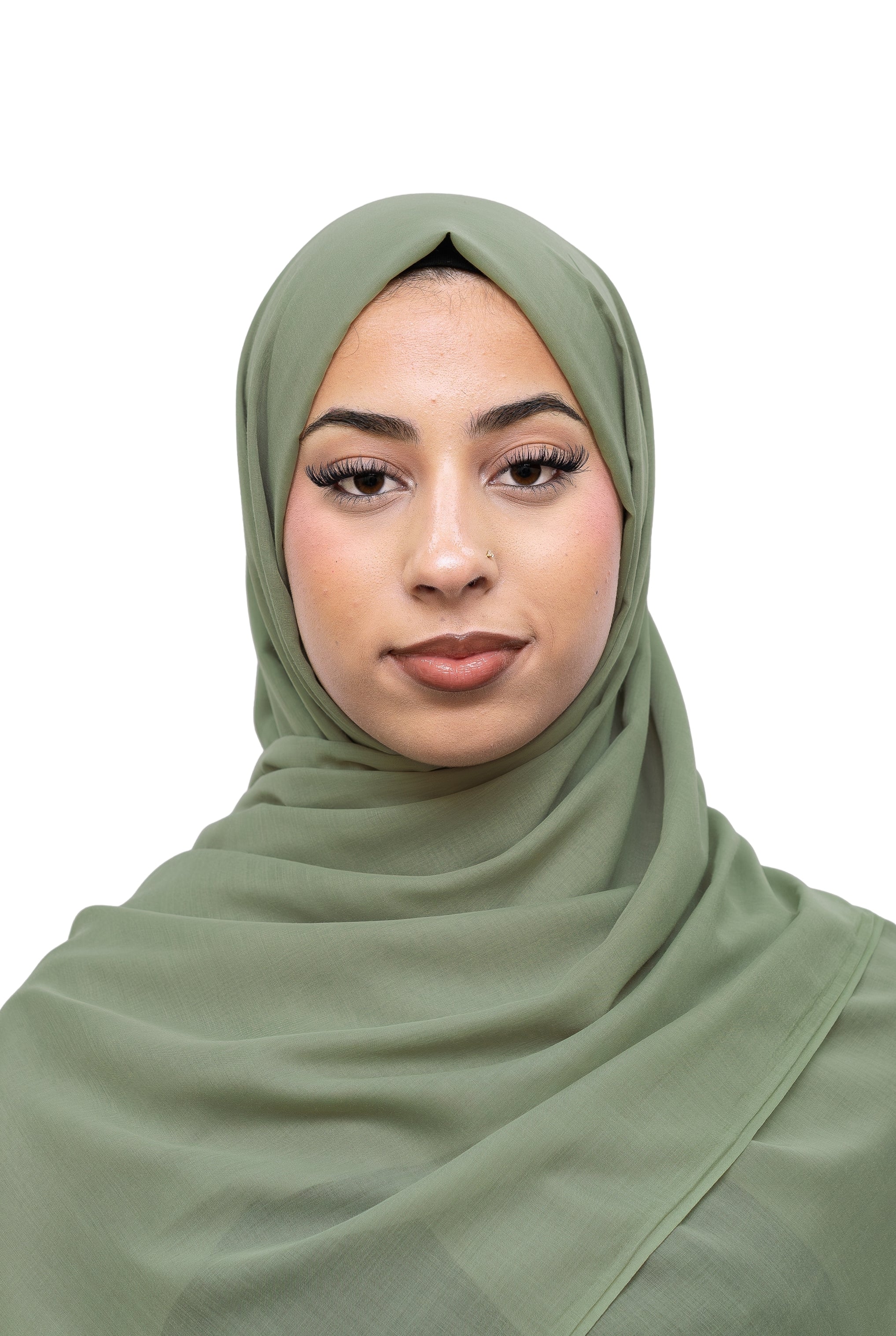 Exclusive Cotton Hijab Mint Col 48