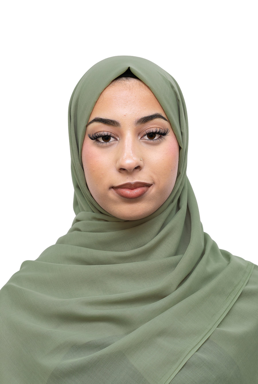 Exclusive Cotton Hijab Mint Col 48