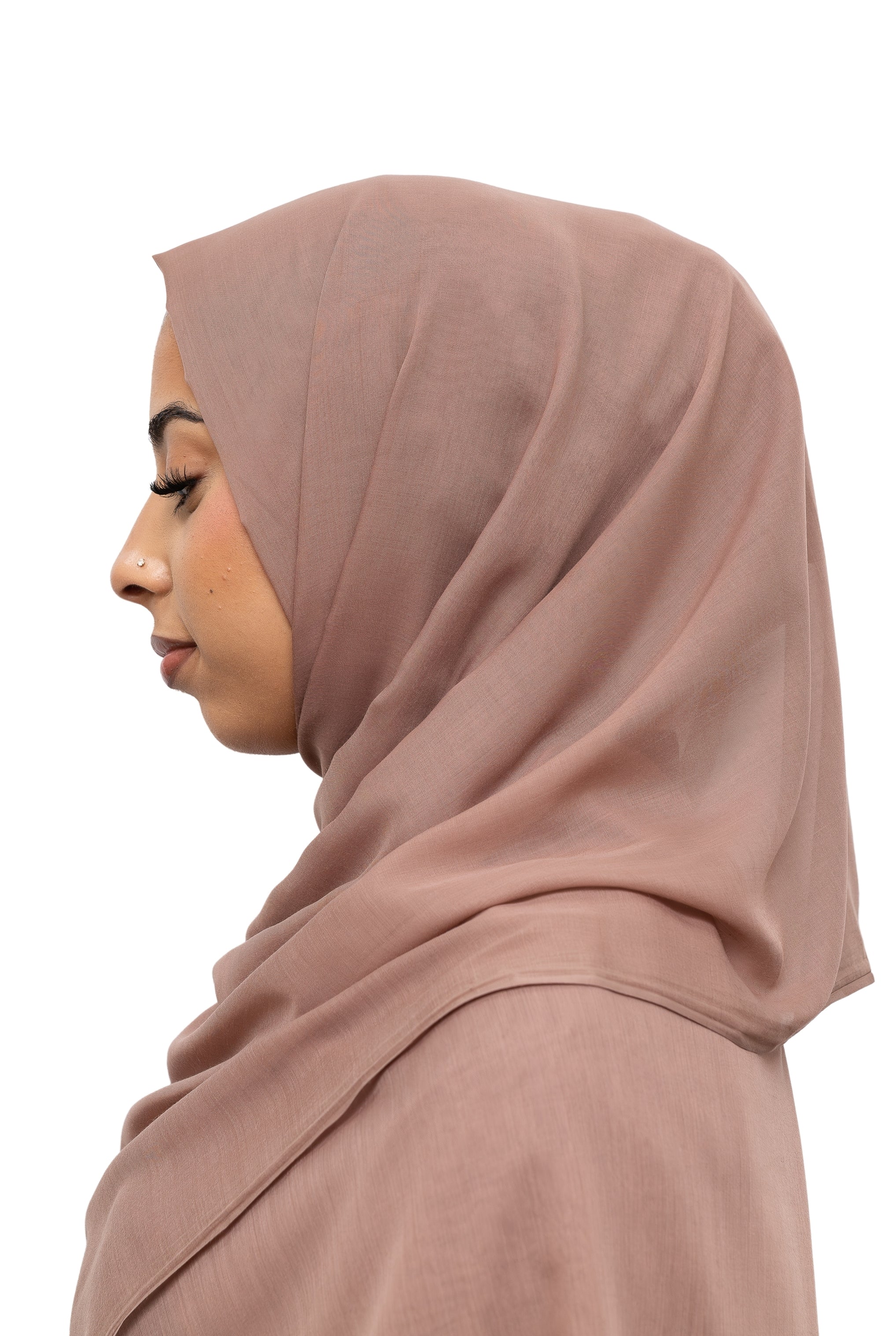 Exclusive Cotton Hijab Coffee Brown Col 7