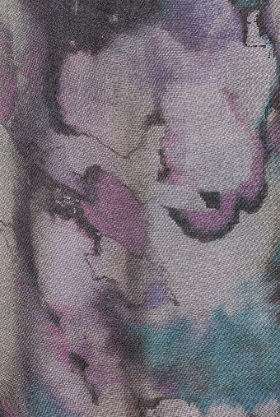 Watercolor Sharp Modal Hijab Lilac Blue