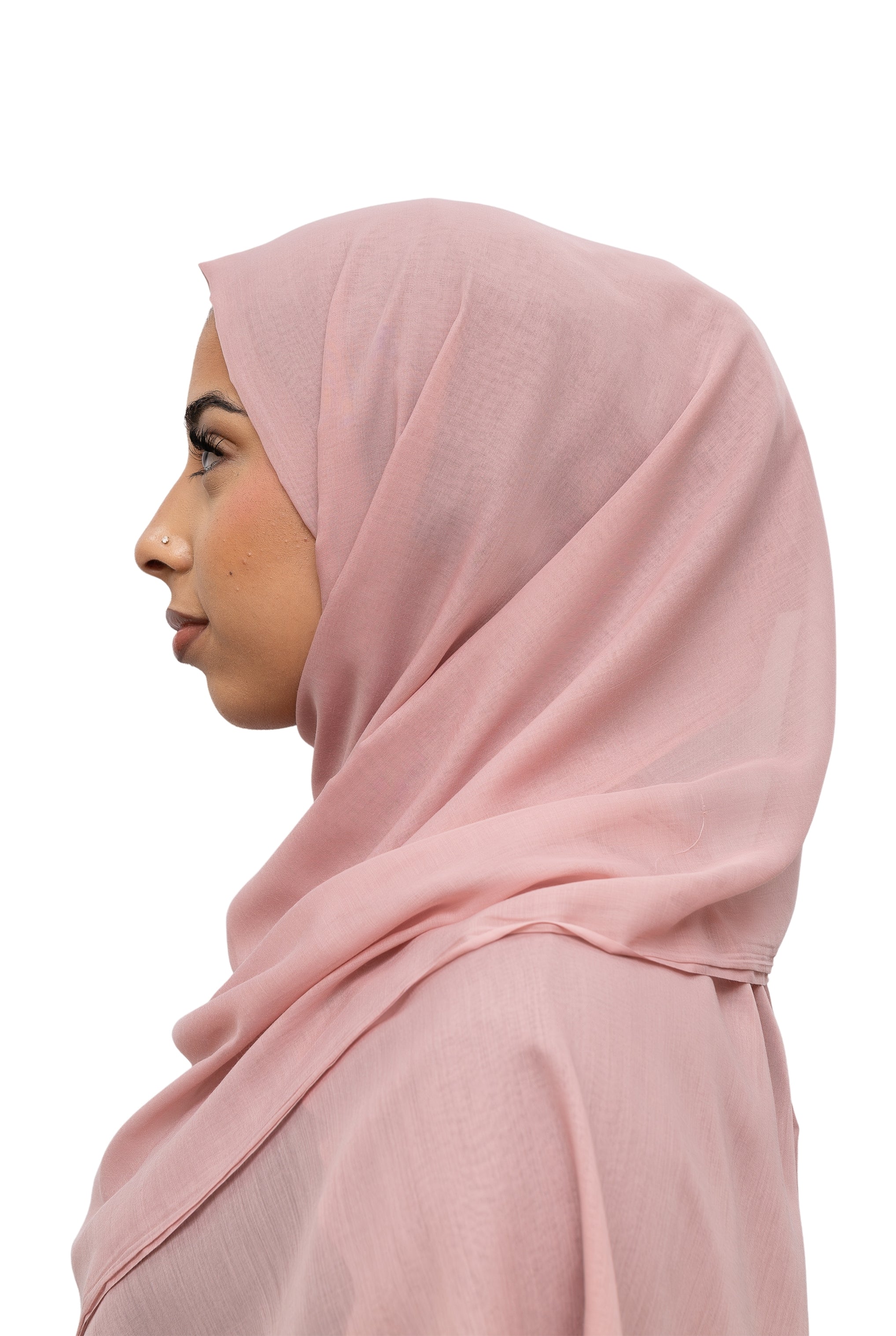 Exclusive Cotton Hijab Party Pink Col 15