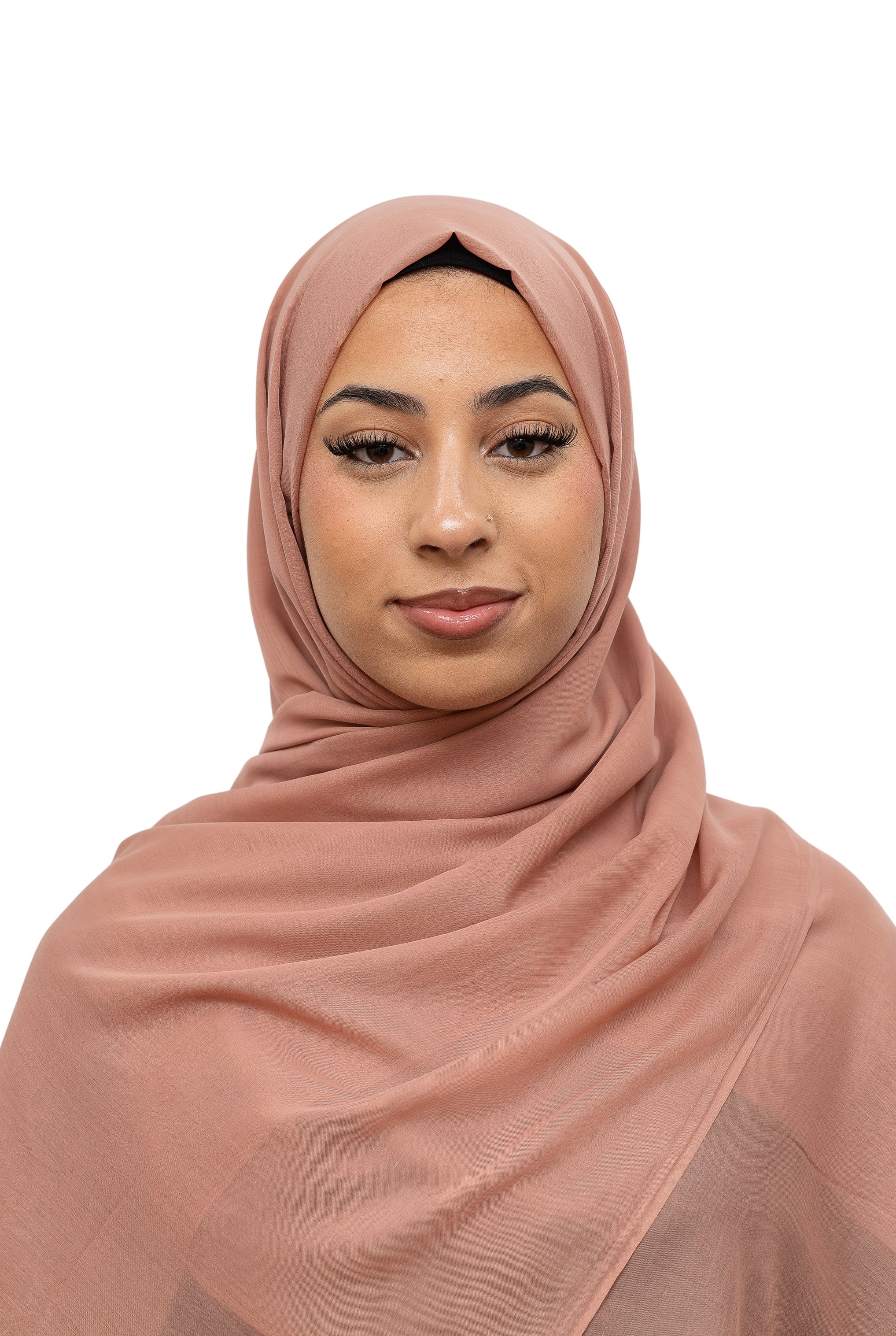 Exclusive Cotton Hijab Blush Pink Col 88