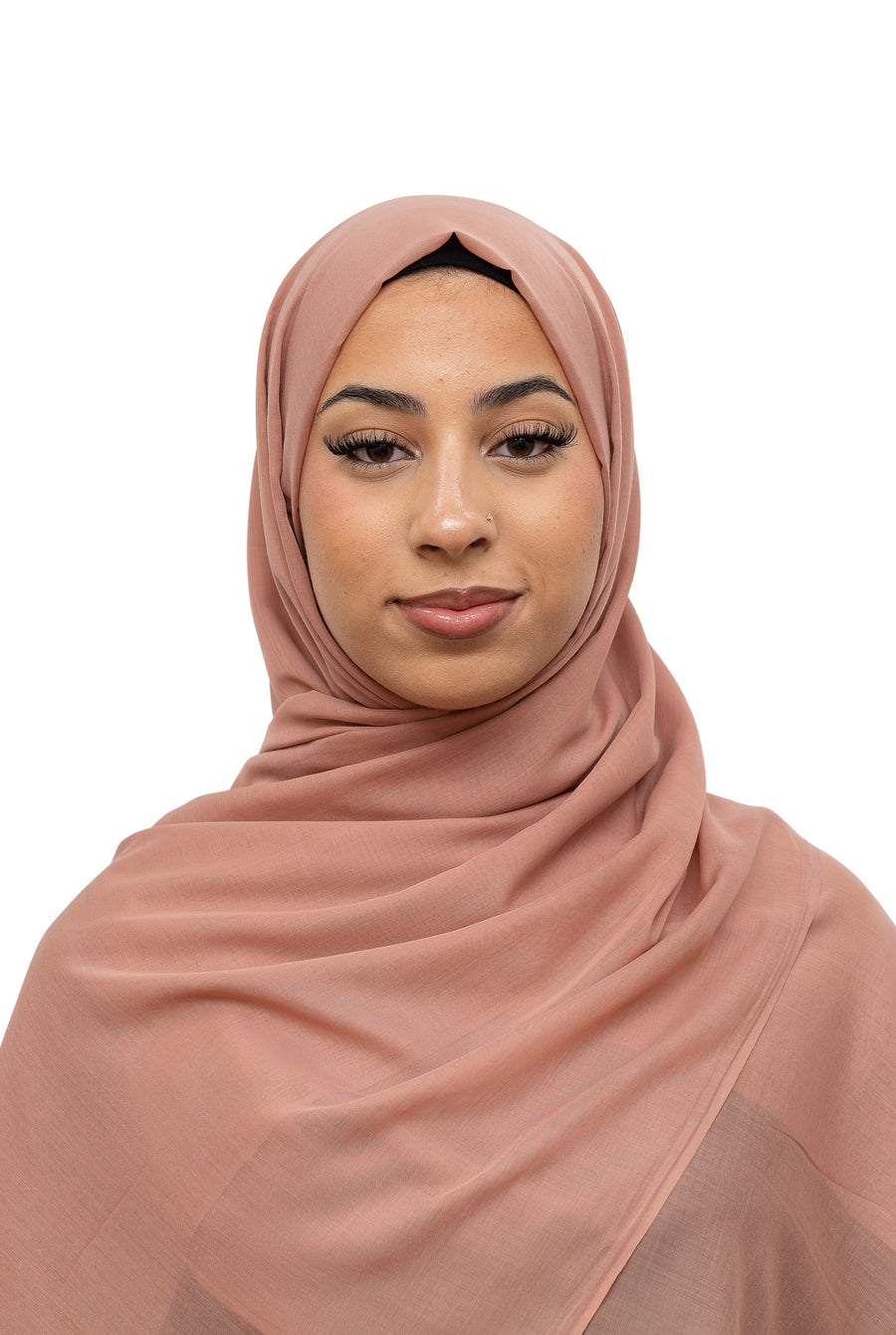 Exclusive Cotton Hijab Blush Pink Col 88